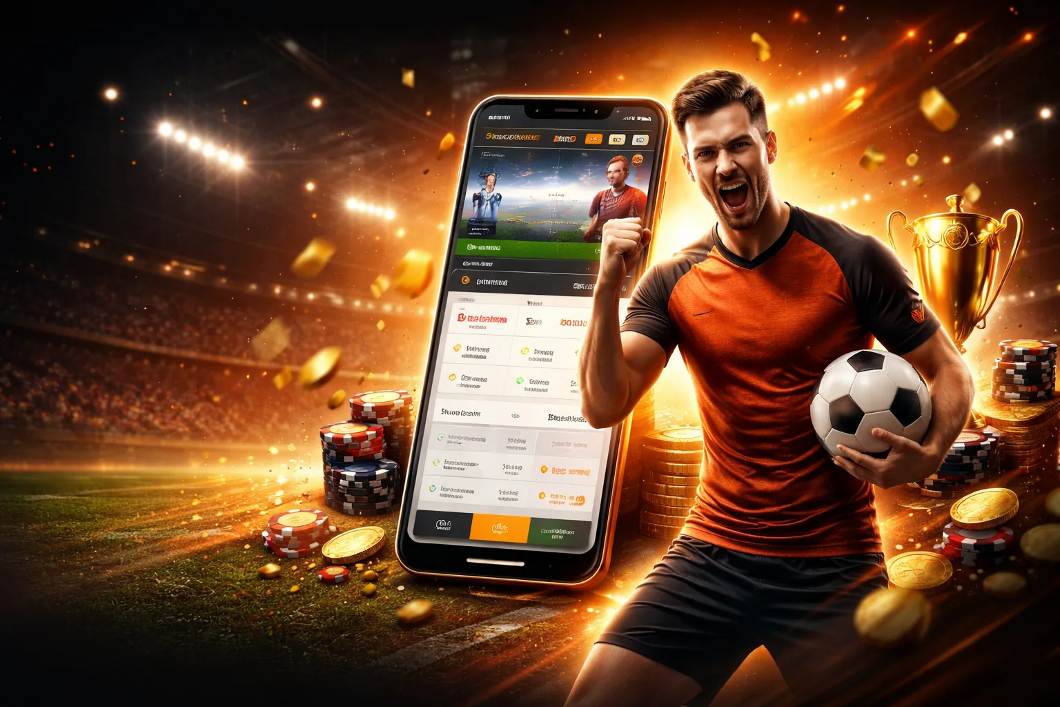 Hình ảnh nền Kubet.win với trò chơi và ưu đãi